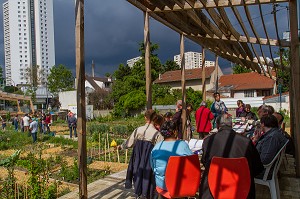 PROJET DE JARDIN EXPERIMENTAL R-UBAN PAR L'ATELIER D'ARCHITECTURE AUTOGEREE  (AAA) 