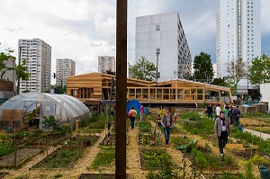 PROJET DE JARDIN EXPERIMENTAL R-UBAN PAR L'ATELIER D'ARCHITECTURE AUTOGEREE  (AAA) 