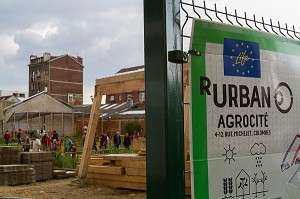 PROJET DE JARDIN EXPERIMENTAL R-UBAN PAR L'ATELIER D'ARCHITECTURE AUTOGEREE  (AAA) 