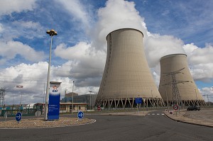 ILLUSTRATION NUCLEAIRE, CENTRALE DE NOGENT-SUR-SEINE, AUBE (10), CHAMPAGNE-ARDENNE, FRANCE 