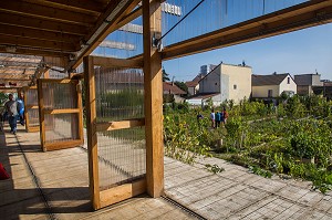 PROJET DE JARDIN EXPERIMENTAL R-UBAN PAR L'ATELIER D'ARCHITECTURE AUTOGEREE (AAA), COLOMBES (92) HAUTS-DE-SEINE, FRANCE 