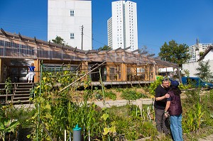 PROJET DE JARDIN EXPERIMENTAL R-UBAN PAR L'ATELIER D'ARCHITECTURE AUTOGEREE (AAA), COLOMBES (92) HAUTS-DE-SEINE, FRANCE 