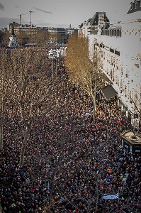 DEFILE CONTRE LE TERRORISME, MARCHE REPUBLICAINE 