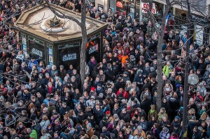 DEFILE CONTRE LE TERRORISME, MARCHE REPUBLICAINE 