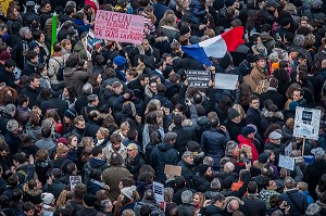 DEFILE CONTRE LE TERRORISME, MARCHE REPUBLICAINE 