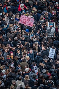 DEFILE CONTRE LE TERRORISME, MARCHE REPUBLICAINE 