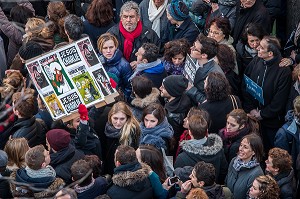 DEFILE CONTRE LE TERRORISME, MARCHE REPUBLICAINE 