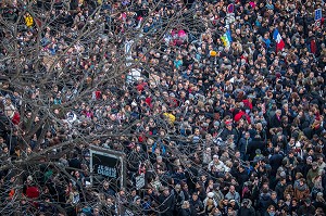 DEFILE CONTRE LE TERRORISME, MARCHE REPUBLICAINE 