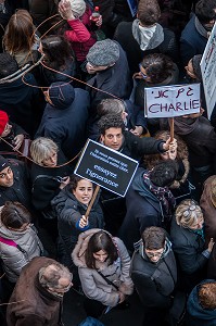 DEFILE CONTRE LE TERRORISME, MARCHE REPUBLICAINE 