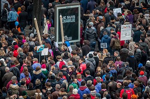 DEFILE CONTRE LE TERRORISME, MARCHE REPUBLICAINE 