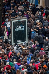 DEFILE CONTRE LE TERRORISME, MARCHE REPUBLICAINE 