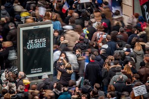 DEFILE CONTRE LE TERRORISME, MARCHE REPUBLICAINE 