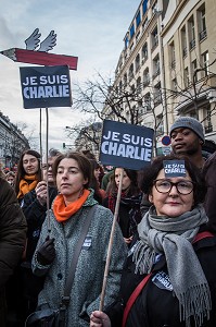 DEFILE CONTRE LE TERRORISME, MARCHE REPUBLICAINE 