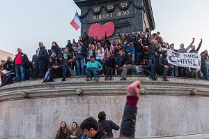 DEFILE CONTRE LE TERRORISME, MARCHE REPUBLICAINE 