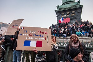 DEFILE CONTRE LE TERRORISME, MARCHE REPUBLICAINE 