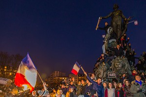 DEFILE CONTRE LE TERRORISME, MARCHE REPUBLICAINE 