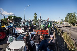 MANIFESTATION AGRICULTEURS A PARIS 