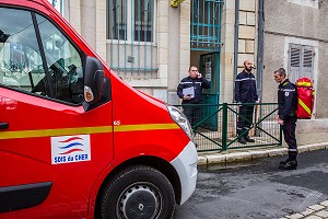 INTERVENTION SAPEURS POMPIERS