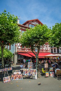ILLUSTRATION PAYS BASQUE, (64) PYRENEES-ATLANTIQUES, AQUITAINE, FRANCE 