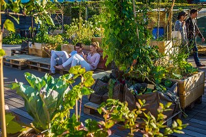 LIVING ROOF, RESIDENCE D'AGRICULTURE URBAINE, CITE DE LA MODE ET DU DESIGN 