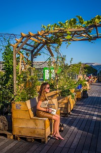 LIVING ROOF, RESIDENCE D'AGRICULTURE URBAINE, CITE DE LA MODE ET DU DESIGN 