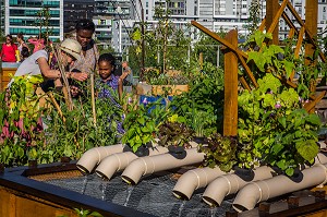 LIVING ROOF, RESIDENCE D'AGRICULTURE URBAINE, CITE DE LA MODE ET DU DESIGN 