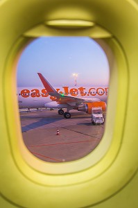 ILLUSTRATION COMPAGNIE LOW COST, EASY JET, BERLIN ALLEMAGNE
