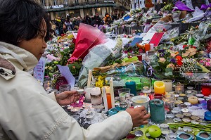 ATTENTATS DE PARIS, COMMIS PAR DES MEMBRES DE DAESH, ETAT ISLAMIQUE, 11 EME ARRONDISSEMENT, PARIS (75), ILE DE FRANCE, FRANCE 