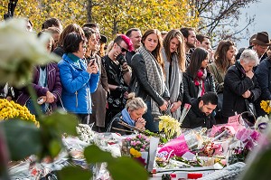 ATTENTATS DE PARIS, COMMIS PAR DES MEMBRES DE DAESH, ETAT ISLAMIQUE, 11 EME ARRONDISSEMENT, PARIS (75), ILE DE FRANCE, FRANCE 