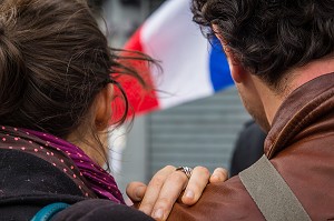 ATTENTATS DE PARIS, COMMIS PAR DES MEMBRES DE DAESH, ETAT ISLAMIQUE, 11 EME ARRONDISSEMENT, PARIS (75), ILE DE FRANCE, FRANCE 