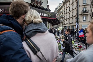 ATTENTATS DE PARIS, COMMIS PAR DES MEMBRES DE DAESH, ETAT ISLAMIQUE, 11 EME ARRONDISSEMENT, PARIS (75), ILE DE FRANCE, FRANCE 