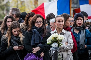 ATTENTATS DE PARIS, COMMIS PAR DES MEMBRES DE DAESH, ETAT ISLAMIQUE, 11 EME ARRONDISSEMENT, PARIS (75), ILE DE FRANCE, FRANCE 