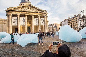 ICE WATCH, UNE MONTRE DE GLACE, PANTHEON 