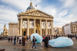 ICE WATCH, UNE MONTRE DE GLACE, PANTHEON 