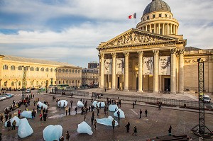 ICE WATCH, UNE MONTRE DE GLACE, PANTHEON 