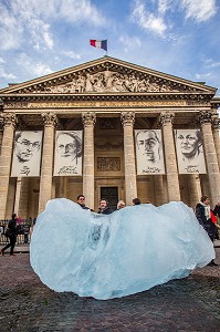 ICE WATCH, UNE MONTRE DE GLACE, PANTHEON 