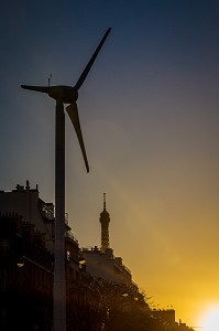 EOLIENNE, VILLE DE PARIS, ILE-DE-FRANCE, FRANCE 