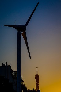 EOLIENNE, VILLE DE PARIS, ILE-DE-FRANCE, FRANCE 