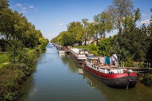 LE CANAL DU MIDI, L'HISTOIRE AU FIL DE L'EAU, LANGUEDOC ROUSSILLON MIDI PYRENEES 