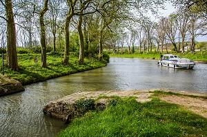 LE CANAL DU MIDI, L'HISTOIRE AU FIL DE L'EAU, LANGUEDOC ROUSSILLON MIDI PYRENEES 