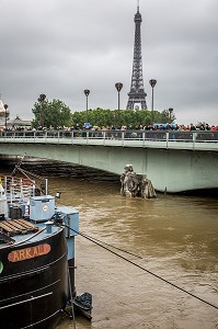 INONDATIONS, CRUE DE LA SEINE, PARIS 2016 