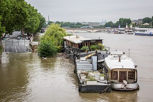 INONDATIONS, CRUE DE LA SEINE, PARIS 2016 