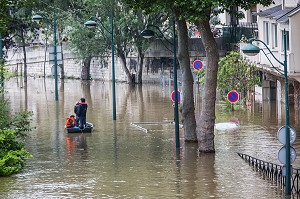 INONDATIONS, CRUE DE LA SEINE, PARIS 2016 