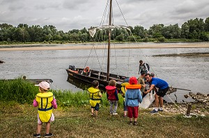 LA LOIRE AU FIL DE L'EAU, LOIR ET CHER, (41), REGION CENTRE VAL DE LOIRE, FRANCE 