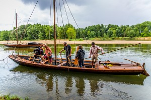 LA LOIRE AU FIL DE L'EAU, INDRE ET LOIRE, (37), REGION CENTRE VAL DE LOIRE, FRANCE 