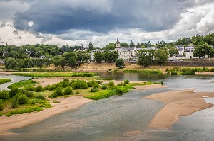 LA LOIRE AU FIL DE L'EAU, INDRE ET LOIRE, (37), REGION CENTRE VAL DE LOIRE, FRANCE