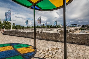 LA LOIRE AU FIL DE L'EAU, INDRE ET LOIRE, (37), REGION CENTRE VAL DE LOIRE, FRANCE 