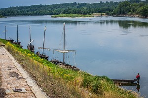 LA LOIRE AU FIL DE L'EAU, INDRE ET LOIRE, (37), REGION CENTRE VAL DE LOIRE, FRANCE 