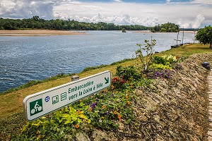 LA LOIRE AU FIL DE L'EAU, INDRE ET LOIRE, (37), REGION CENTRE VAL DE LOIRE, FRANCE 
