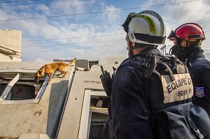 SAPEURS POMPIERS, SAUVETAGE DEBLAIEMENT 